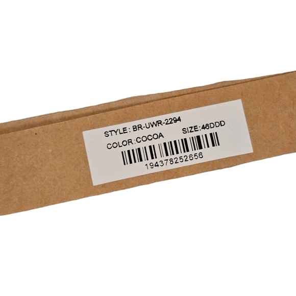 SKIMS Fits Everybody T-SHIRT BRA Cocoa Womens Size 46DDD - Picture 4 of 4